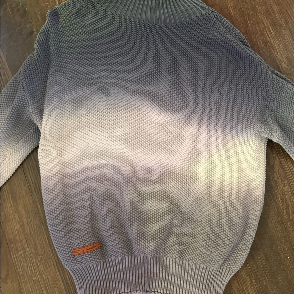Stylish Gray Knit Sweater